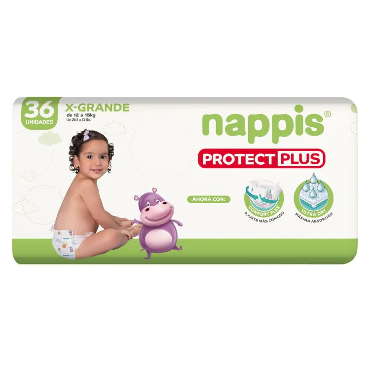 Nappis protect plus Extra Grande x 36 - Image 2