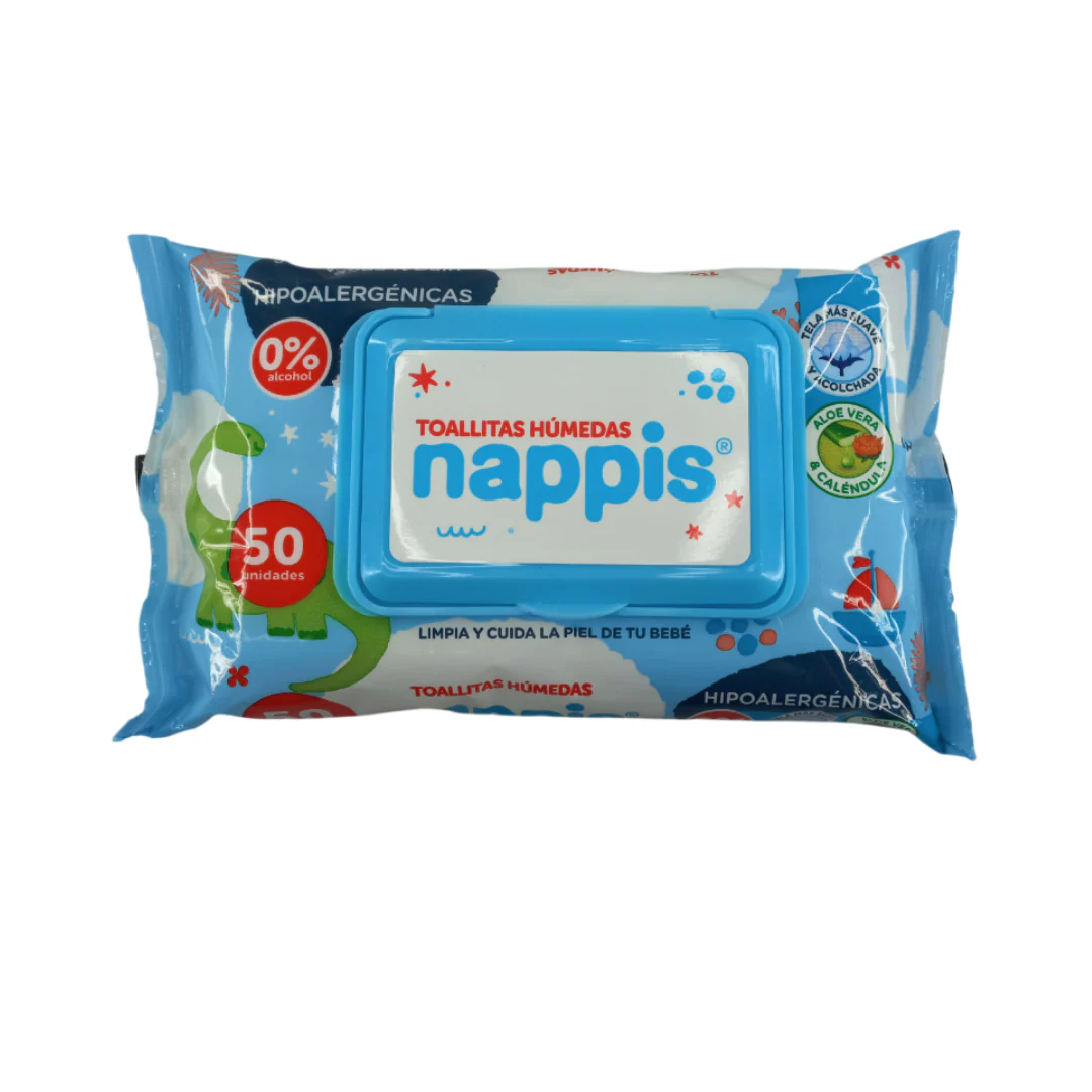 Nappis toallitas húmedas 50 unidades - Image 2