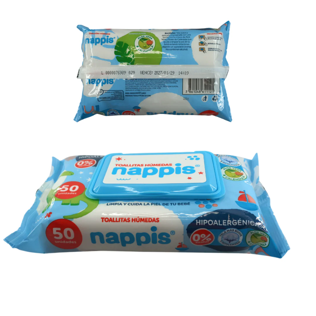 Nappis toallitas húmedas 50 unidades - Image 3