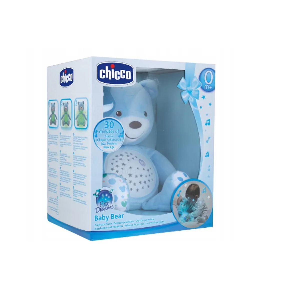 Oso Proyector Baby Bear | Blue Chicco - Image 3