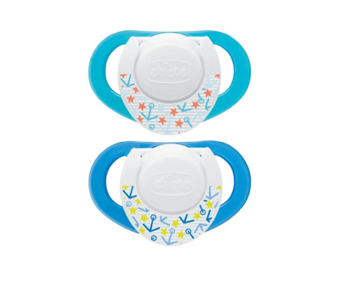 Pacificador Ring Blue 12M X2 Chicco