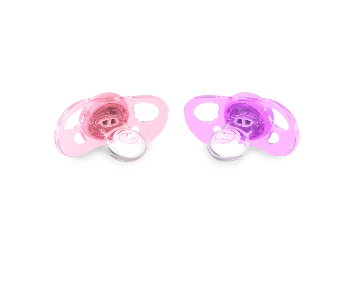 PACIFICADOR TWISTSHAKE 2X ROSA MORADO 0 6+M TWISTSHAKE