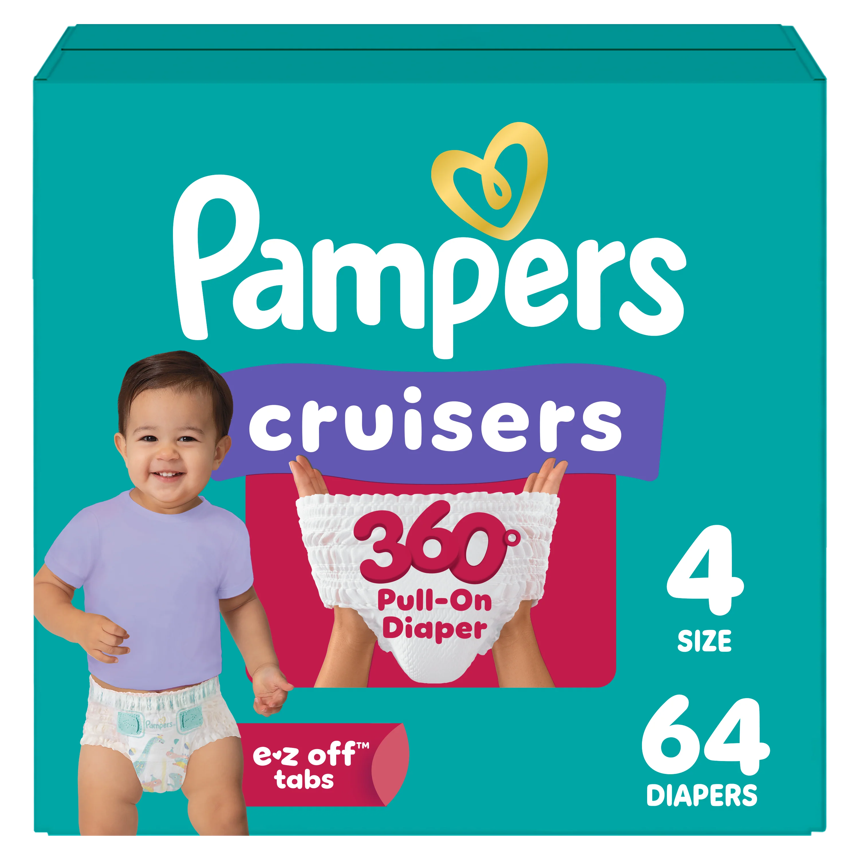 Pampers Cruiser 360º Talla 4 64 Uni. Pampers