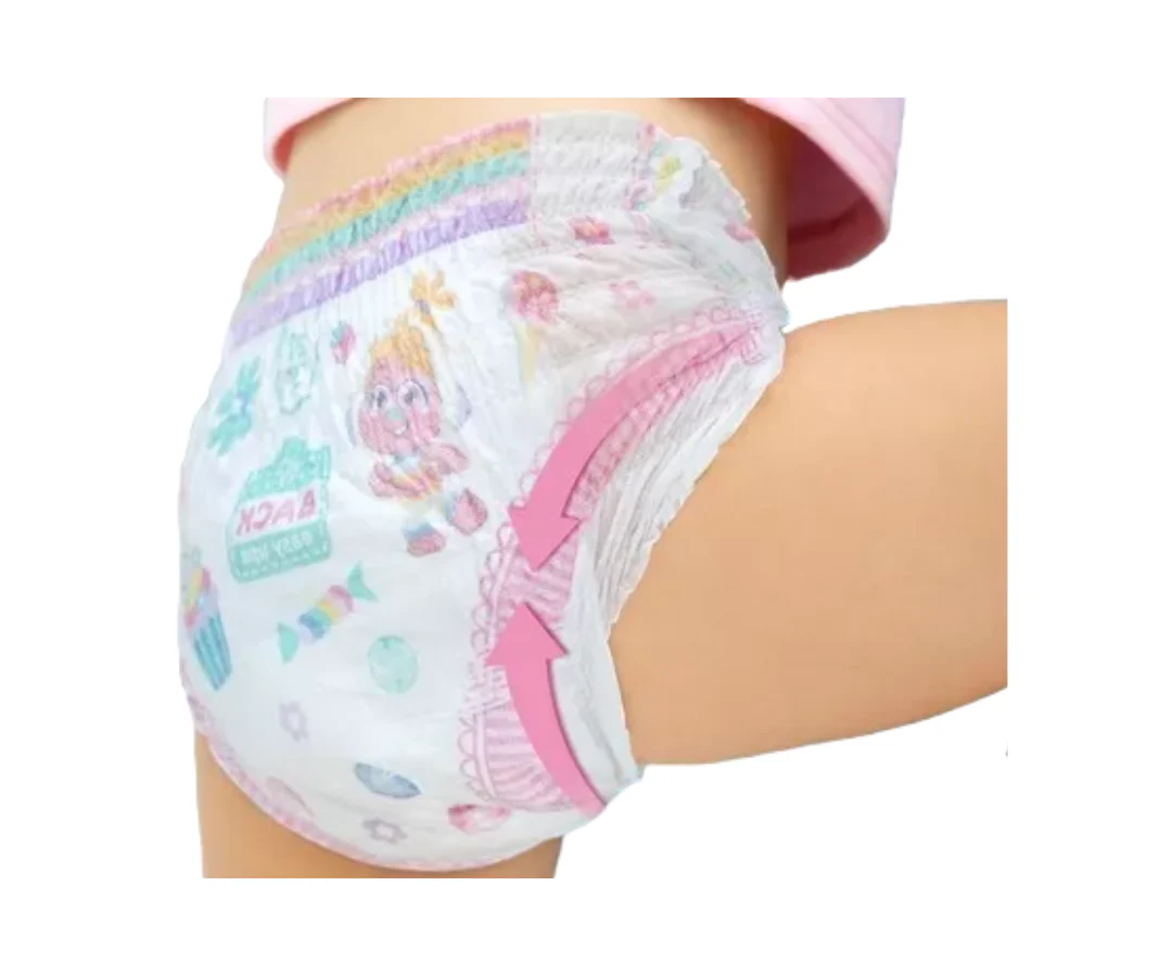 Pampers Easyup Super Girl 4T 5T 56 Uni. Pampers - Image 4