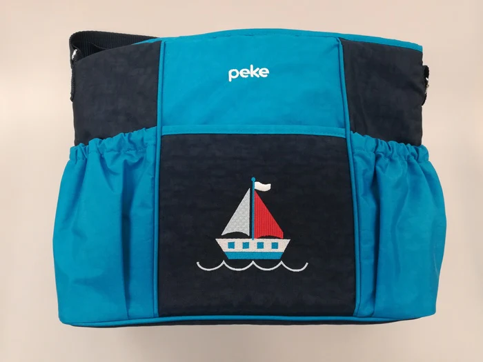 Pañalera Azul Barco Peke