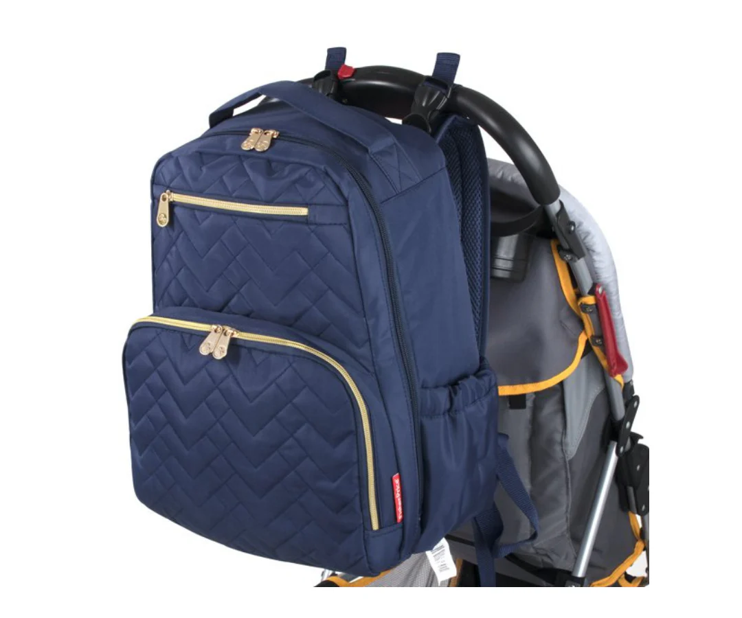 Pañalera Morgan Navy Quilted Fisher Price - Image 4