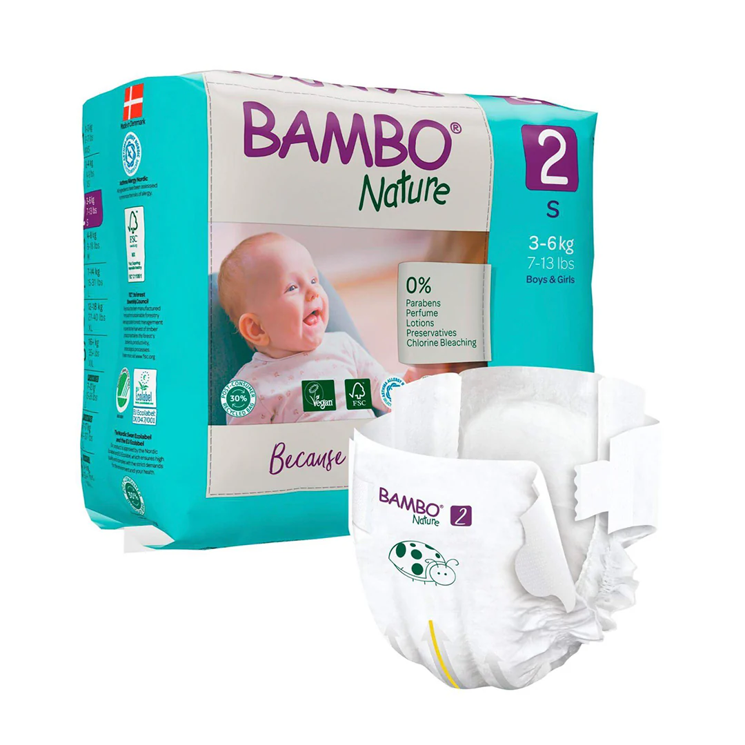 Bambo Nature Pañales Talla 2 (S) x30 - Image 3