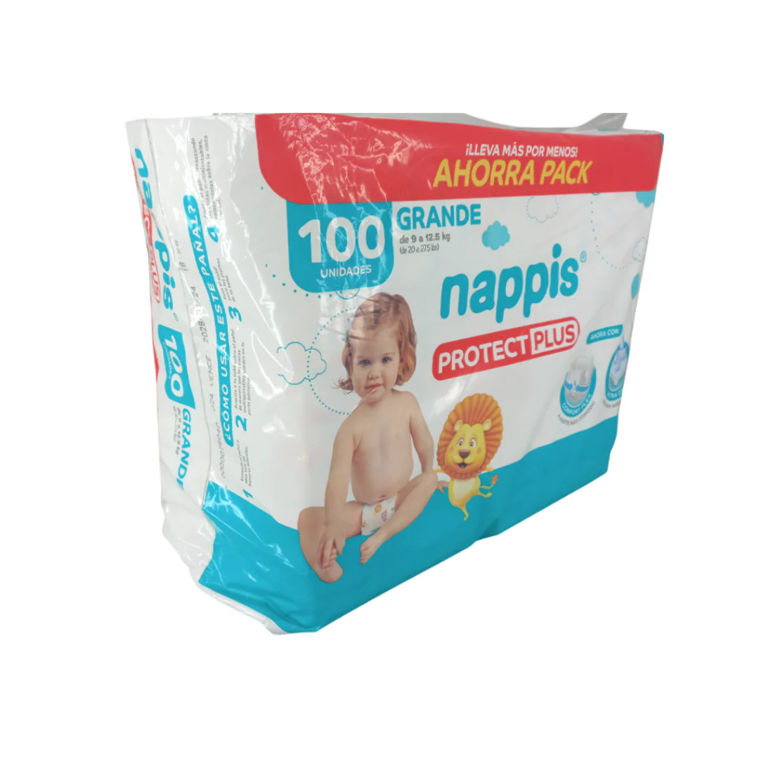 Pañales Nappis protect plus Grande x100 - Image 2
