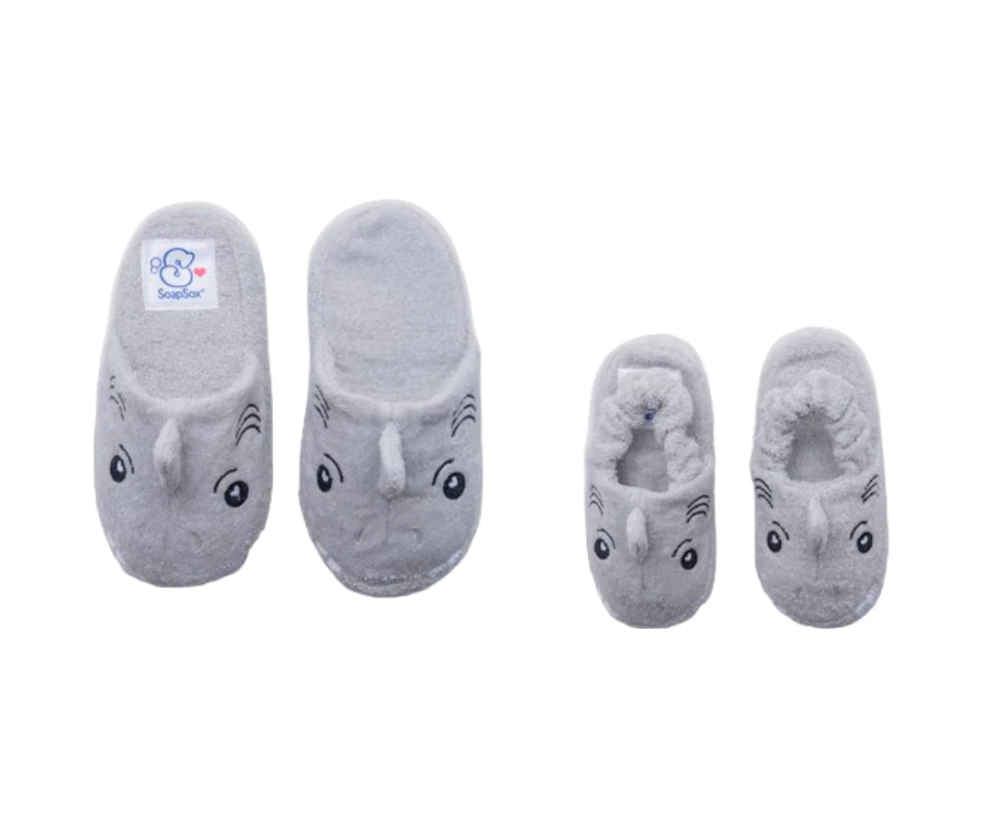 Pantuflas Tiburon Soap Sox