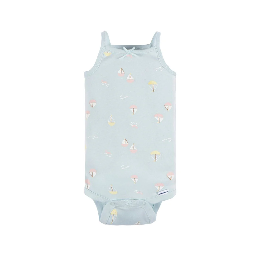 Paquete de 4 bodys Onesies® nena sin mangas - Image 2