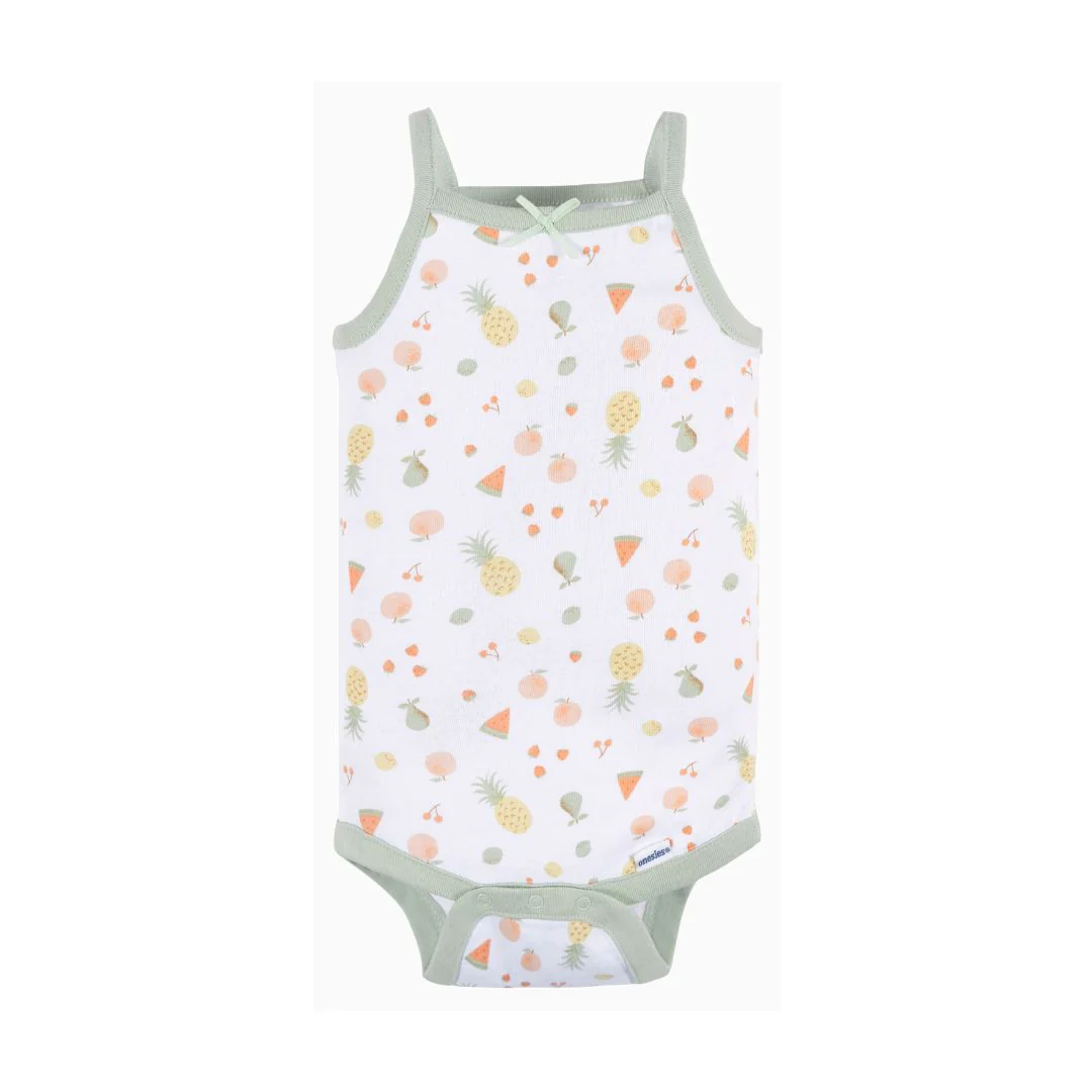 Paquete de 4 bodys Onesies® nena sin mangas - Image 3