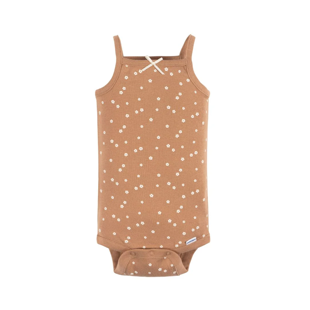 Paquete de 4 bodys Onesies® nena sin mangas - Image 3