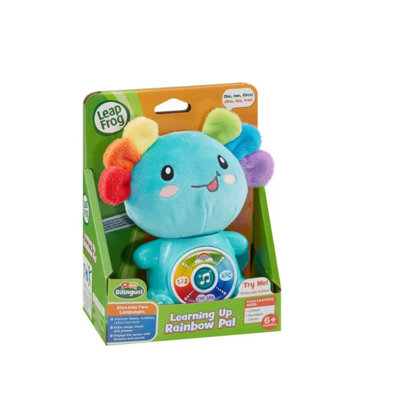 Peluche Bilingue Learning Up Rainbow Pal