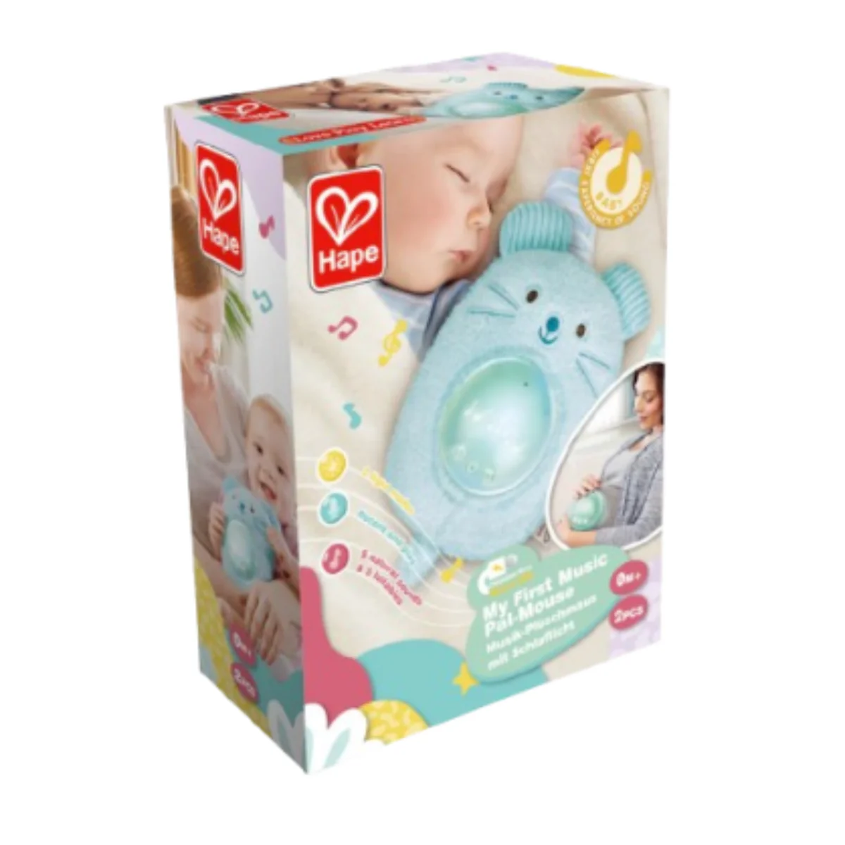 Peluche Musical Huggy Hape | Azul - Image 2