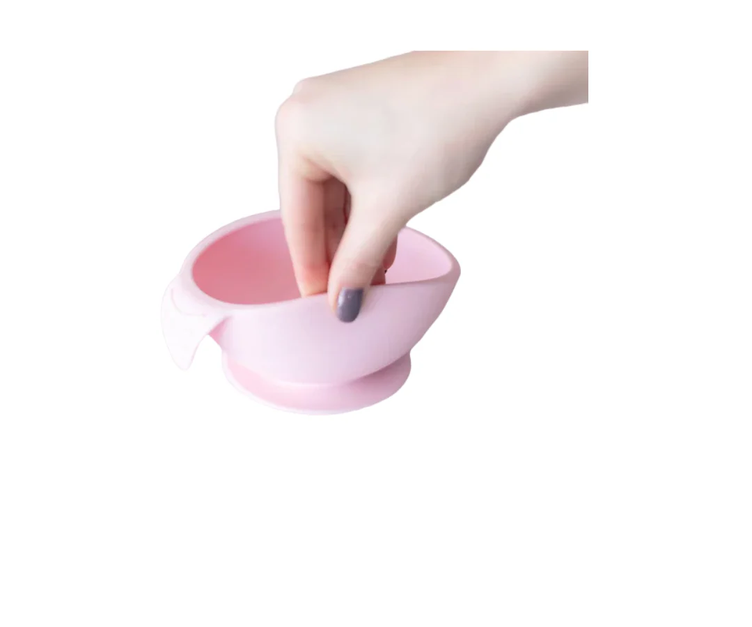 Plato Con Cuchara Pink Bumkins - Image 2