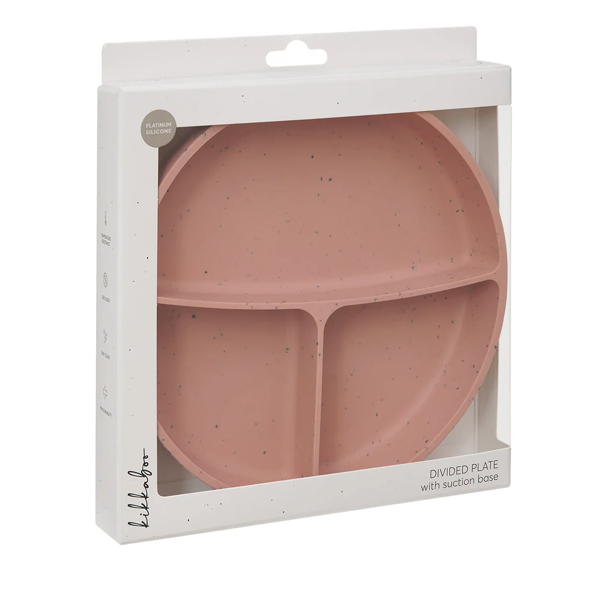 Plato Con Divisiones Platinum Silicon | Rosado Kikkaboo - Image 2