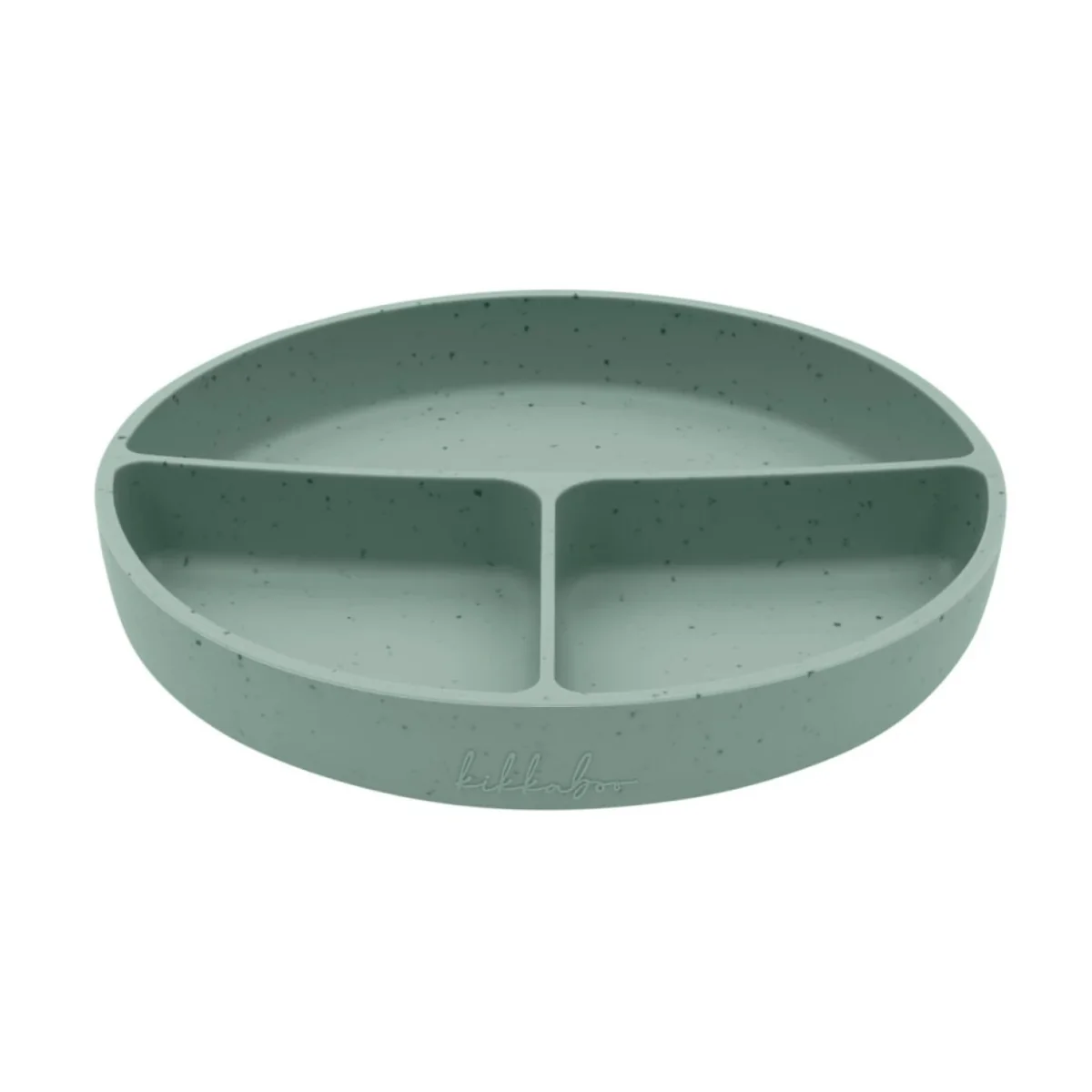 Plato Con Divisiones Platinum Silicon | Menta Kikkaboo