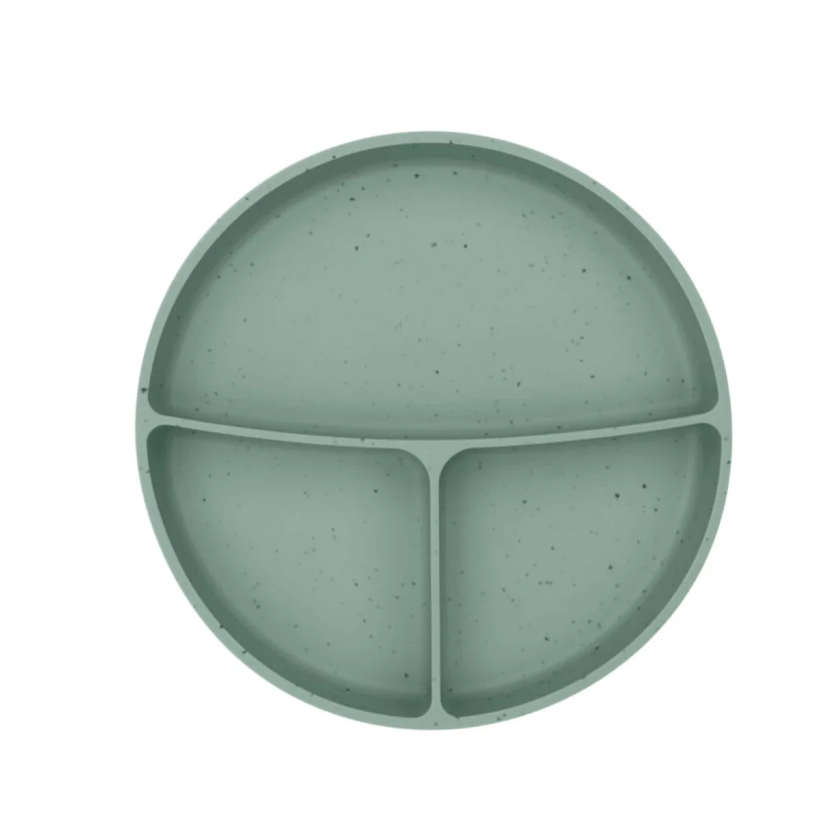 Plato Con Divisiones Platinum Silicon | Menta Kikkaboo - Image 2