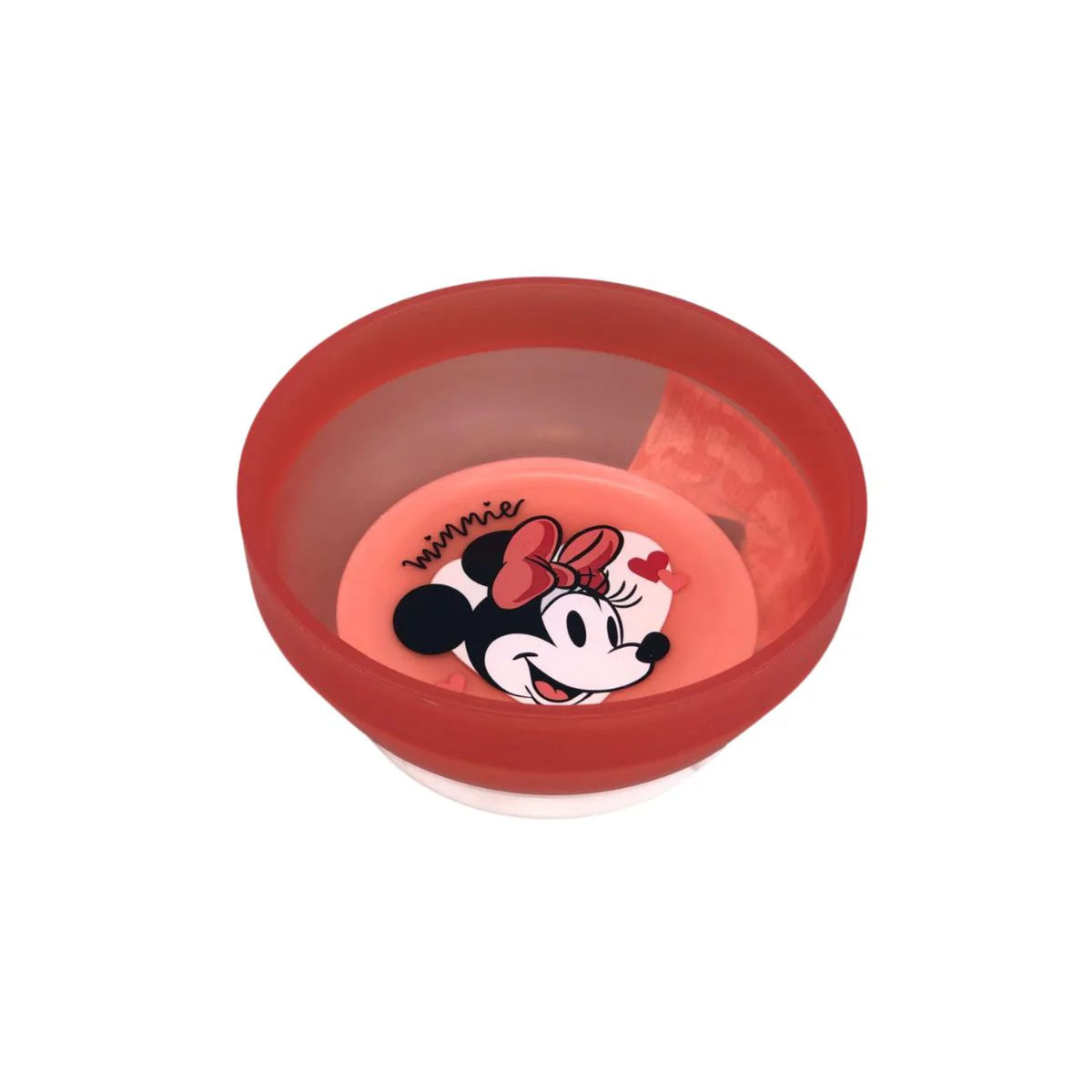 Plato Con Ventosa | Minnie Disney