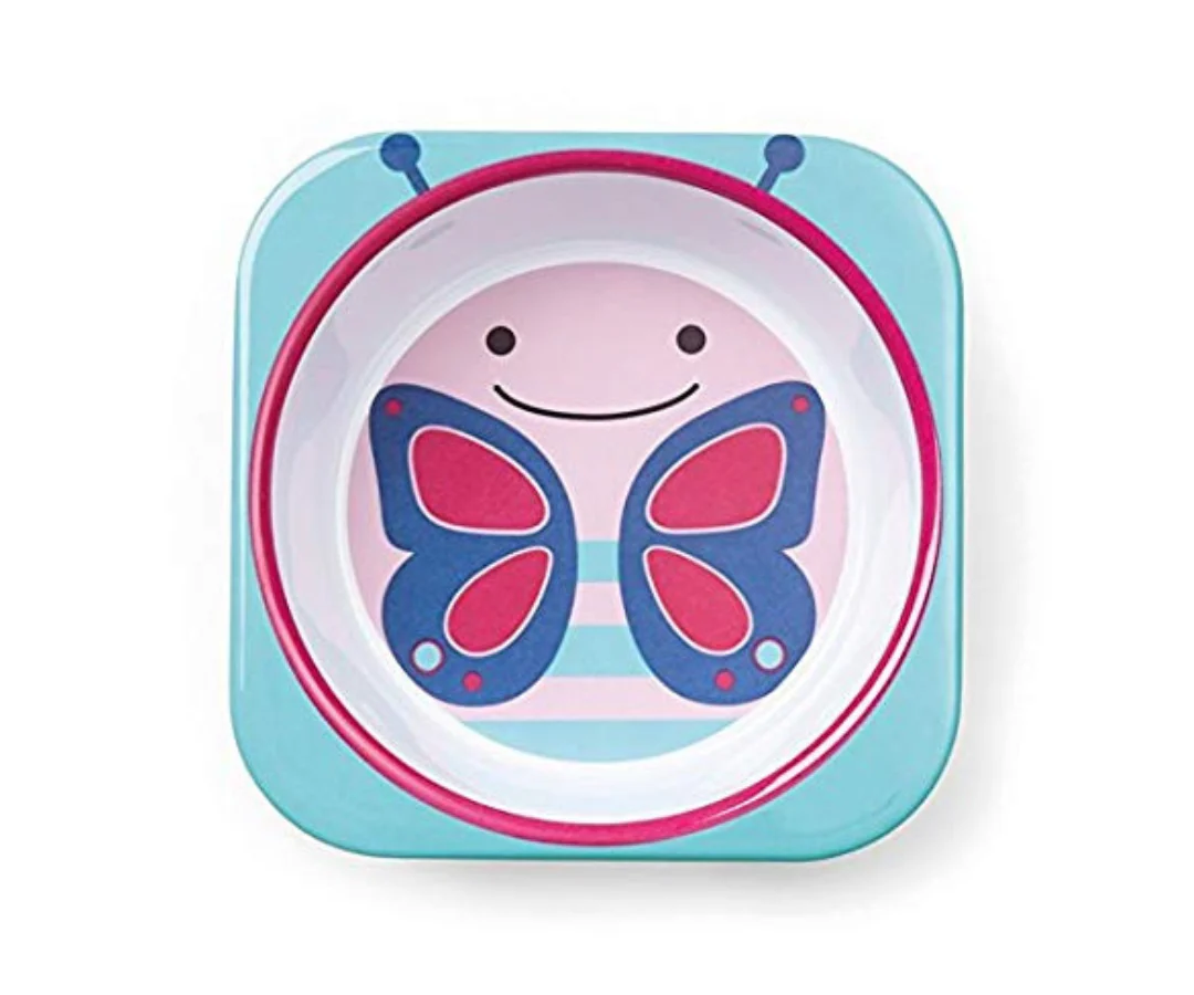 Plato Hondo Mariposa Multicolor Skip Hop