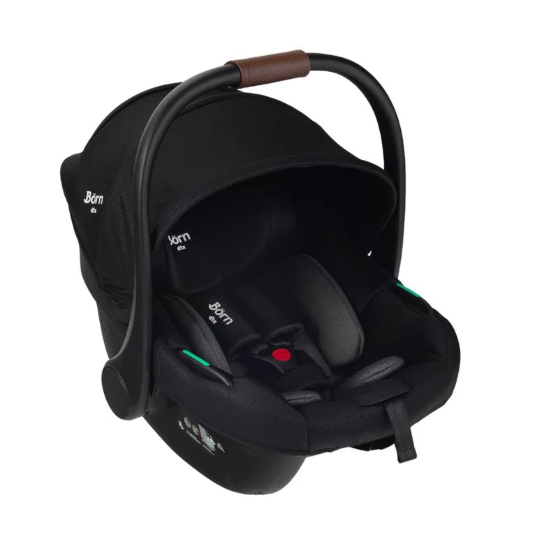 Porta Bebé Siena Black Grey Börn DLX