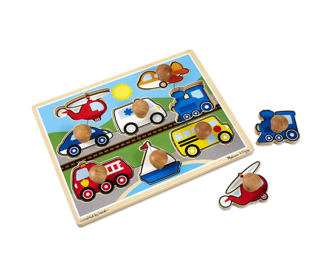 Rompecabezas 8Pcs Vehículos Melissa Doug - Image 2
