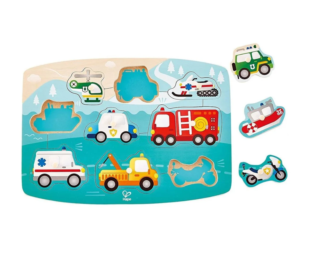 Rompecabezas Emergency Peg Hape - Image 2