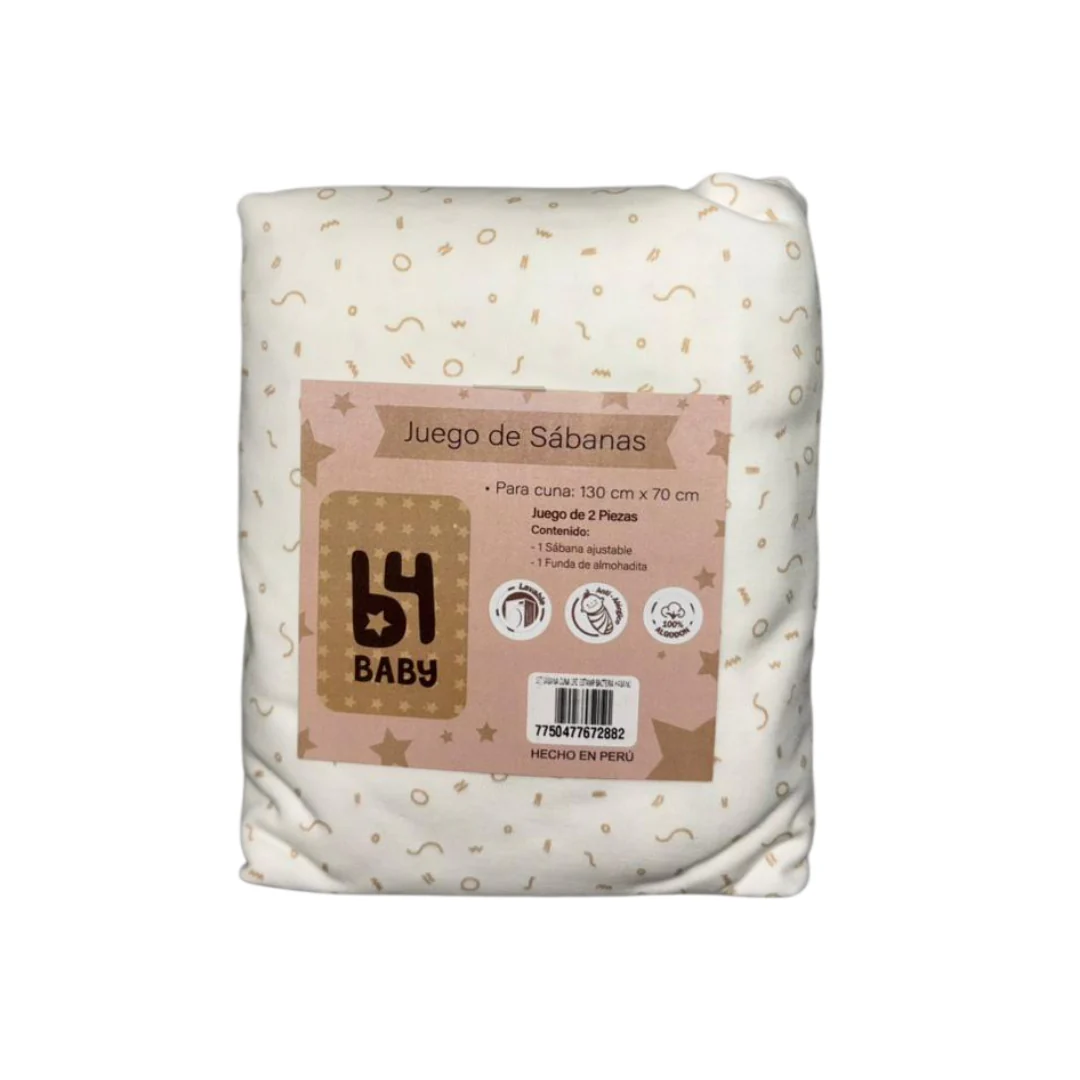 Sabana 2 piezas para cuna