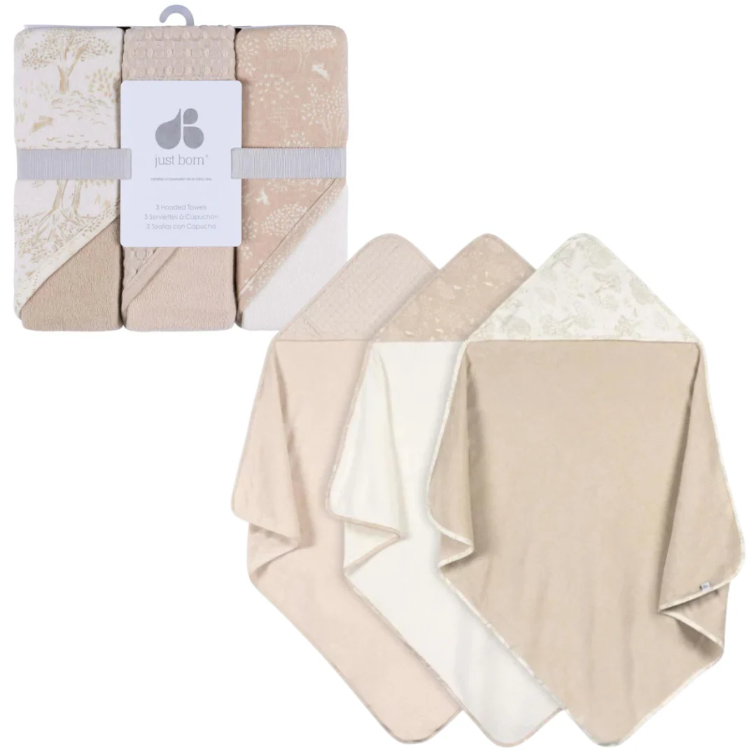 Set de 3 toallas con capucha - Image 2