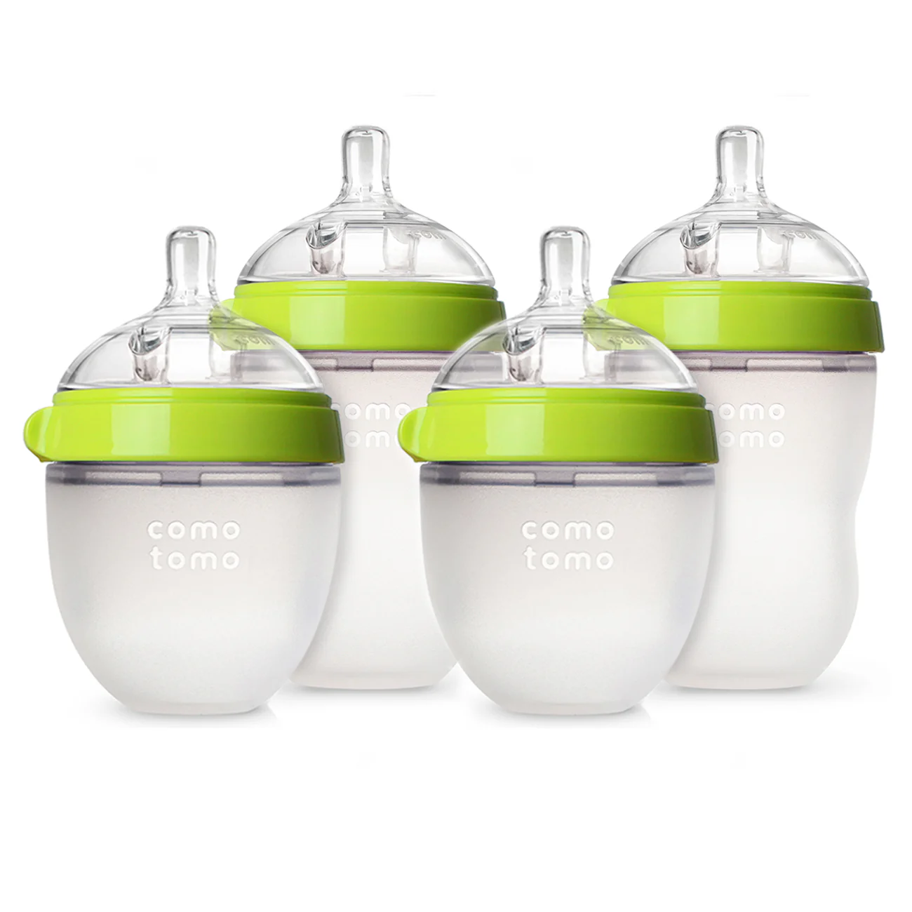 Set Biberones 150ml x2, 250ml x2, Tetinas x3 Como Tomo - Image 2