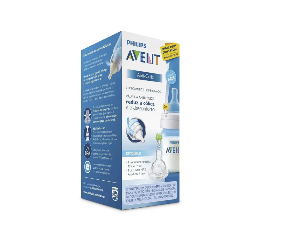 Set Biberón Anti-Cólico 4 oz y tetina 1m - Image 3