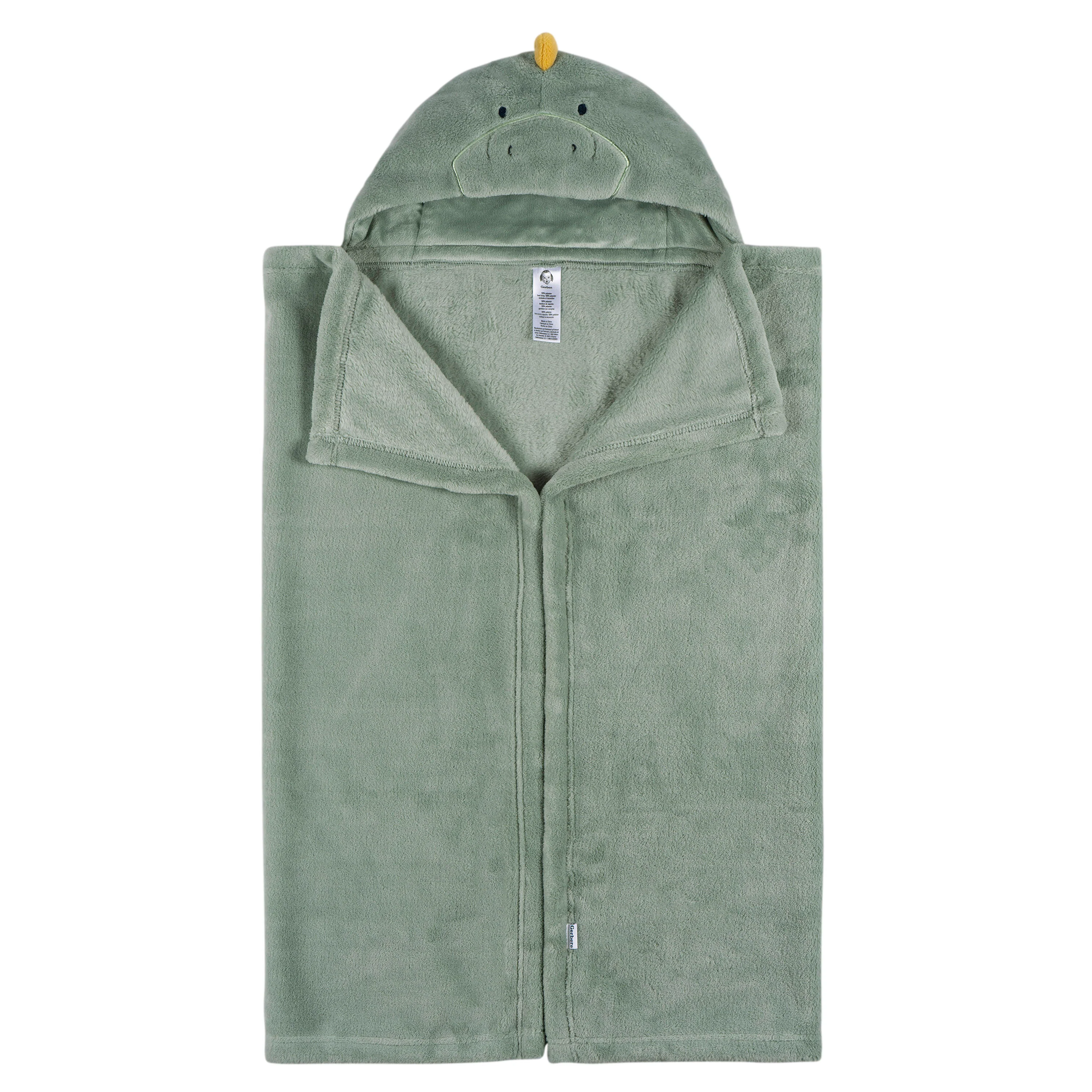 Set de Cobija con Capucha Verde - Image 3