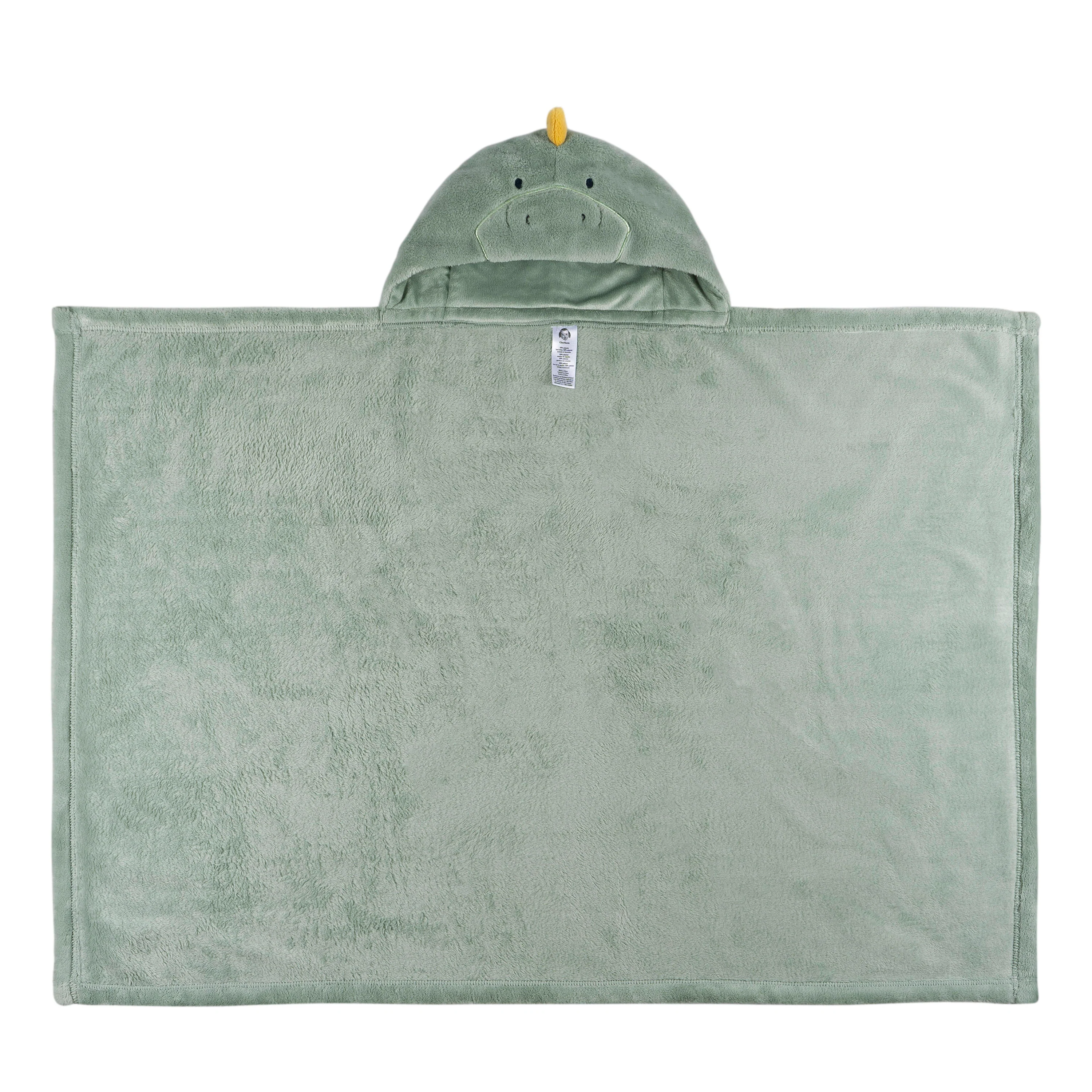 Set de Cobija con Capucha Verde - Image 5