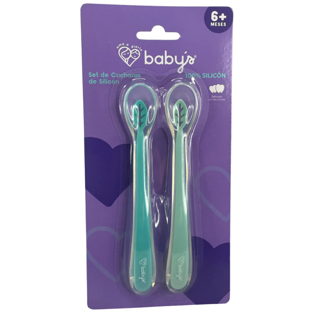 Set de dos cucharas de silicón