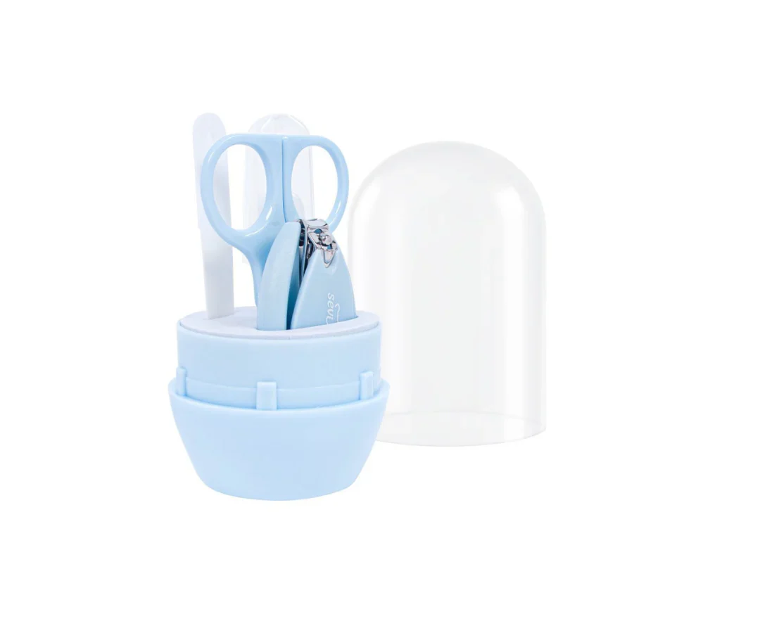 Set De Manicure Tijeras y Cortaúñas | Azul Sevibebe