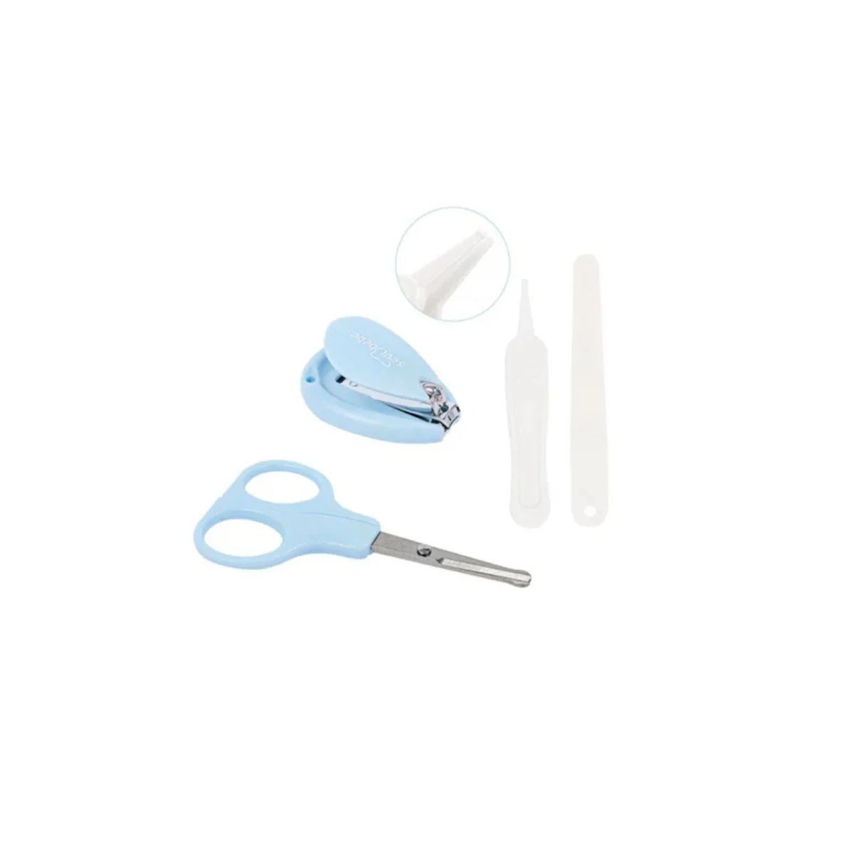 Set De Manicure Tijeras y Cortaúñas | Azul Sevibebe - Image 2