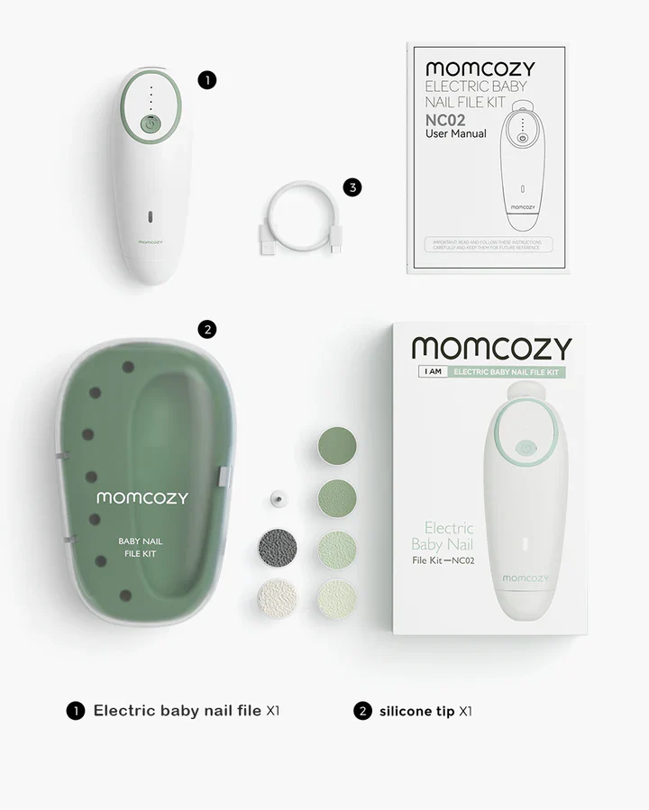Set Lima Eléctrica Para Uñas Bebe - Image 4