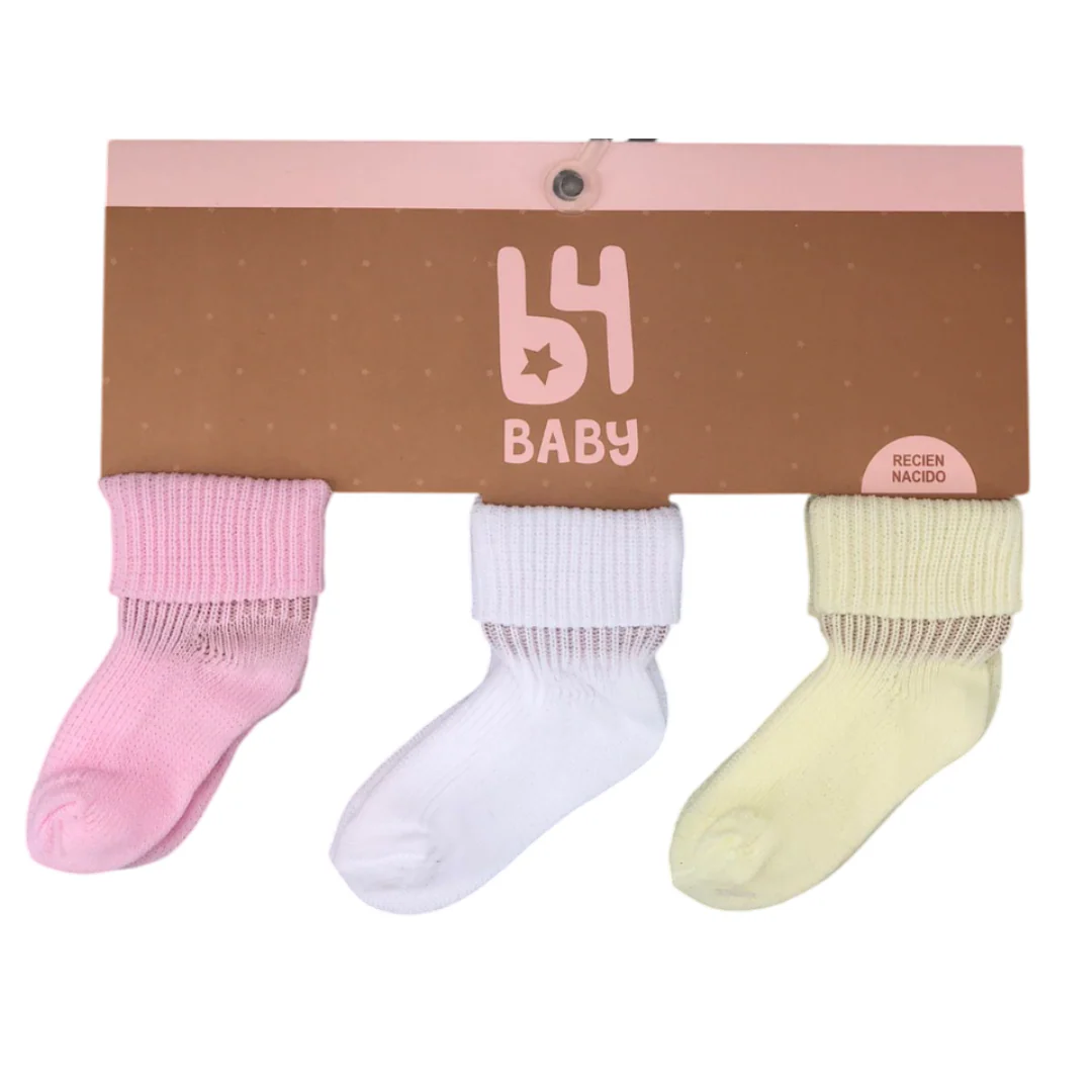 Set Medias x3 | Niña B4 Baby