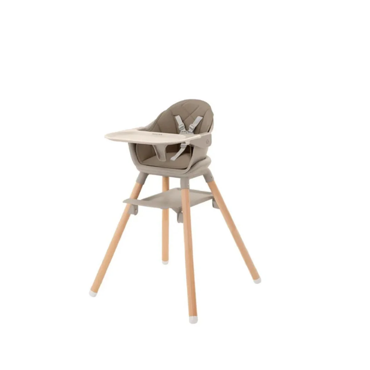 Silla Alta Woody | Beige - Image 3