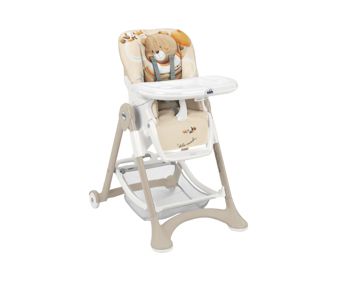 Silla De Comer Campione Beige Oso Cam