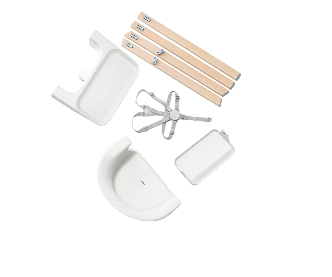 Silla de comer Clikk Blanco Stokke - Image 5