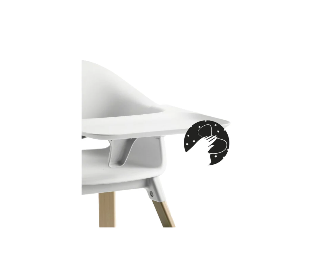 Silla de comer Clikk Blanco Stokke - Image 6