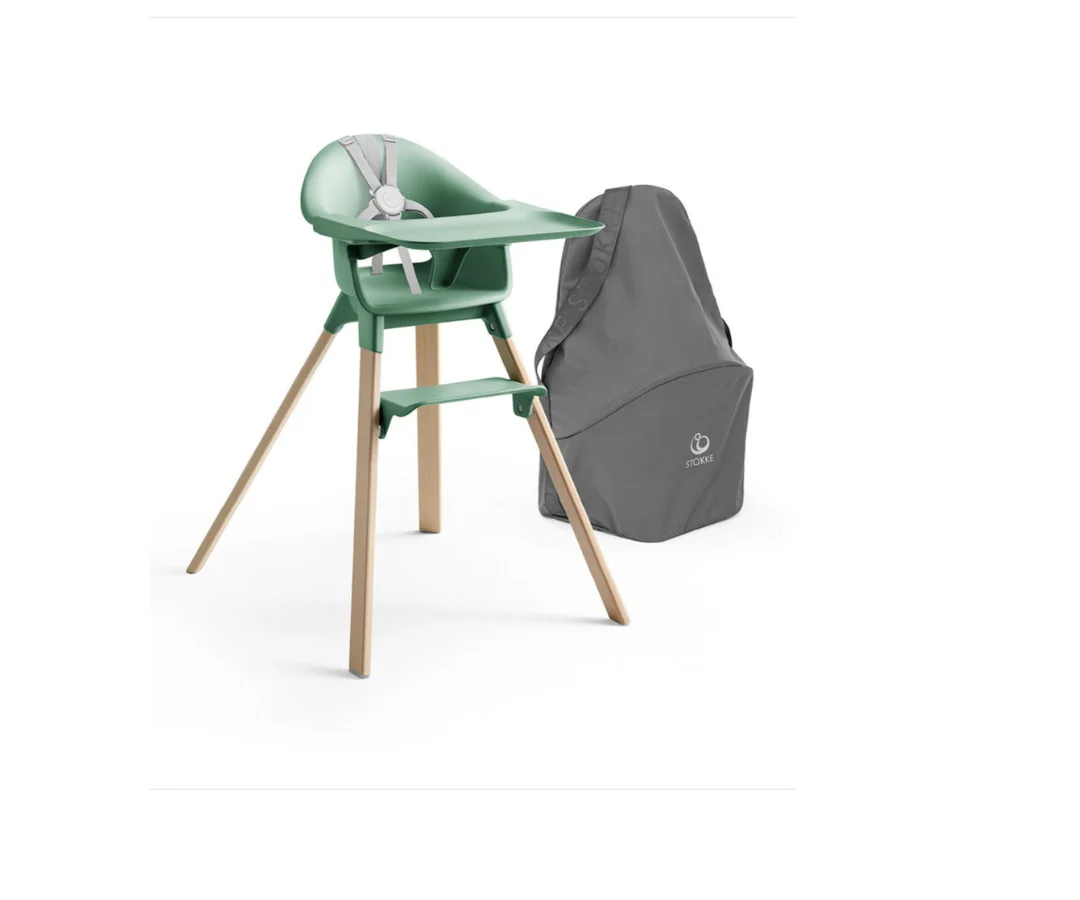 Silla de comer Clikk Verde Stokke - Image 6