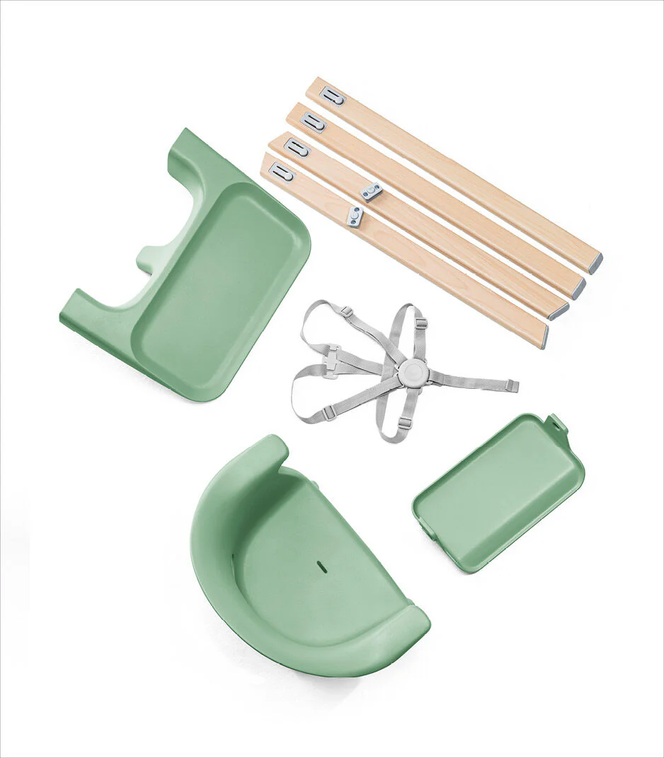 Silla de comer Clikk Verde Stokke - Image 7