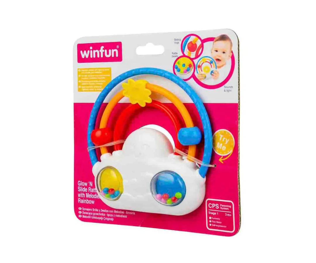 Sonajero Con Melodias Arcoiris Winfun - Image 2