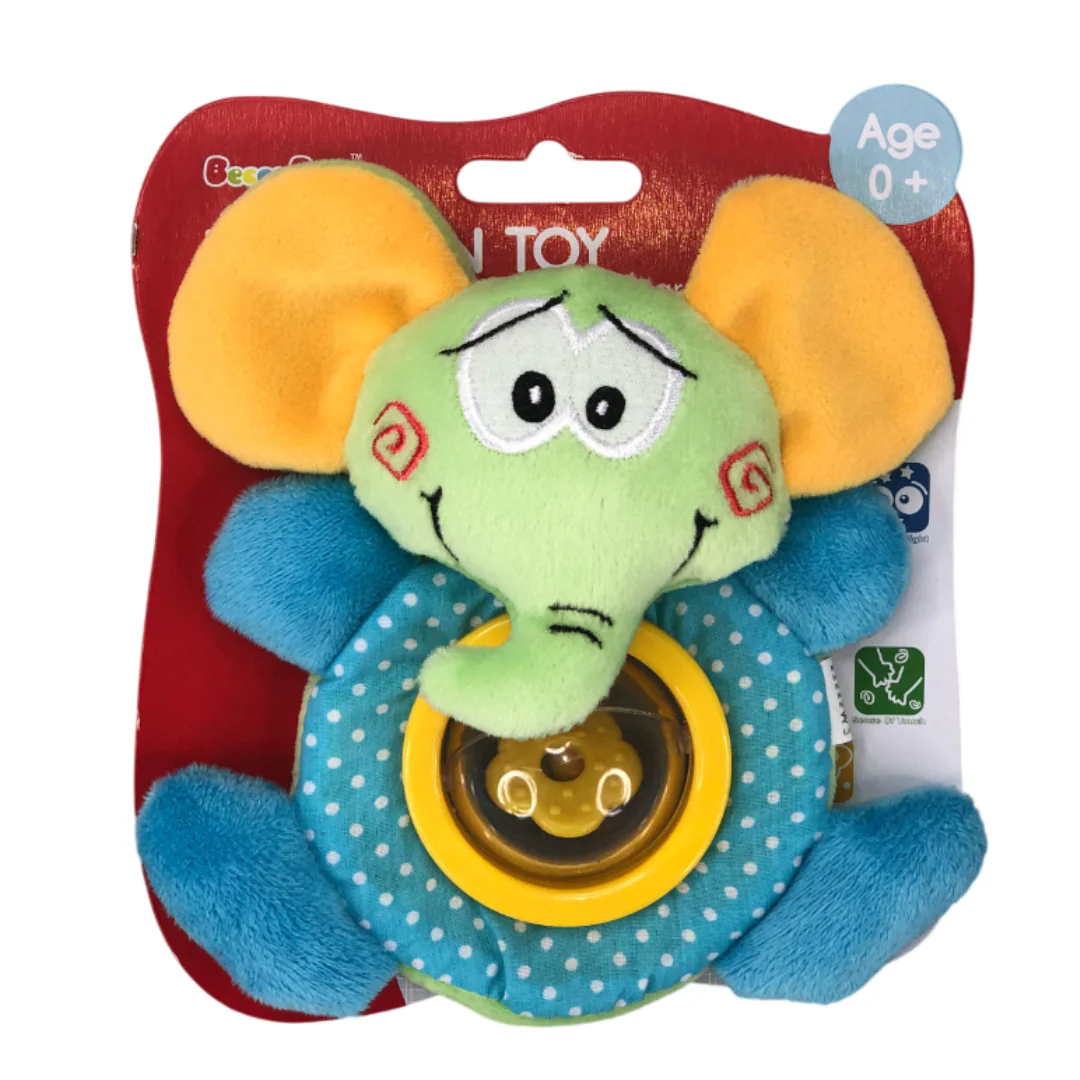 Sonajero De Peluche | Elefante B4 Baby