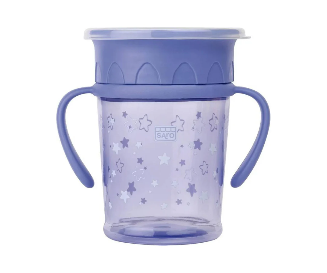 Taza antigoteo 360° Azul