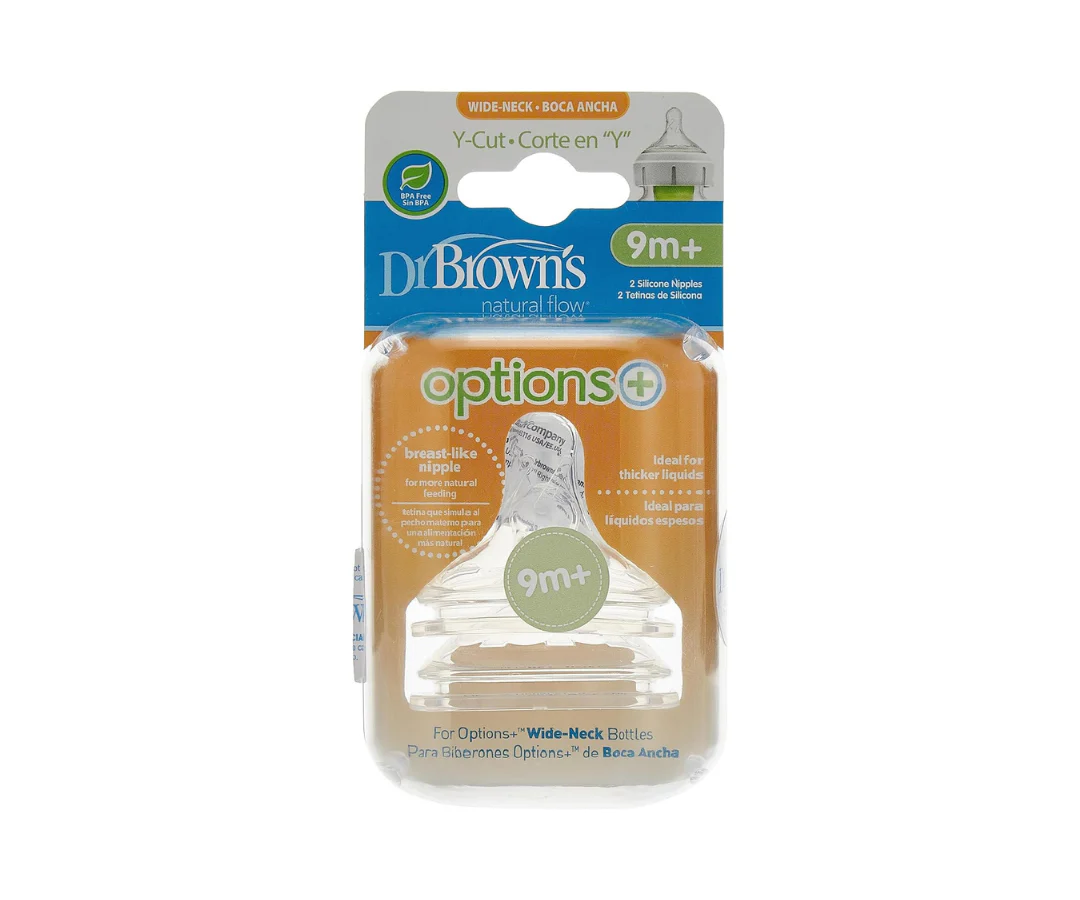 TETINAS OPTIONS DE SILICON NIVEL Y BOCA ANCHA X2 DR BROWN´S - Image 3