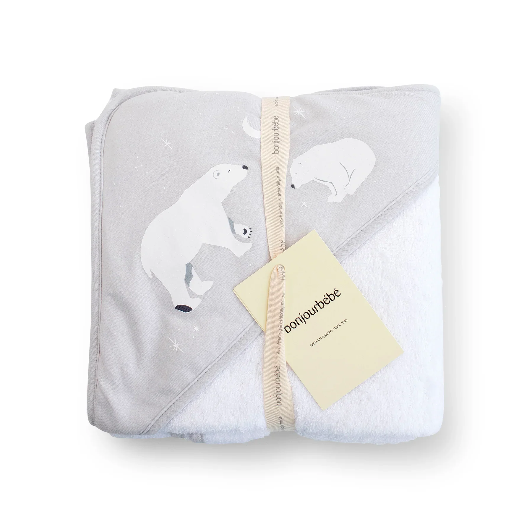 Toalla Con Capucha XL | Gris - Saro - Image 2