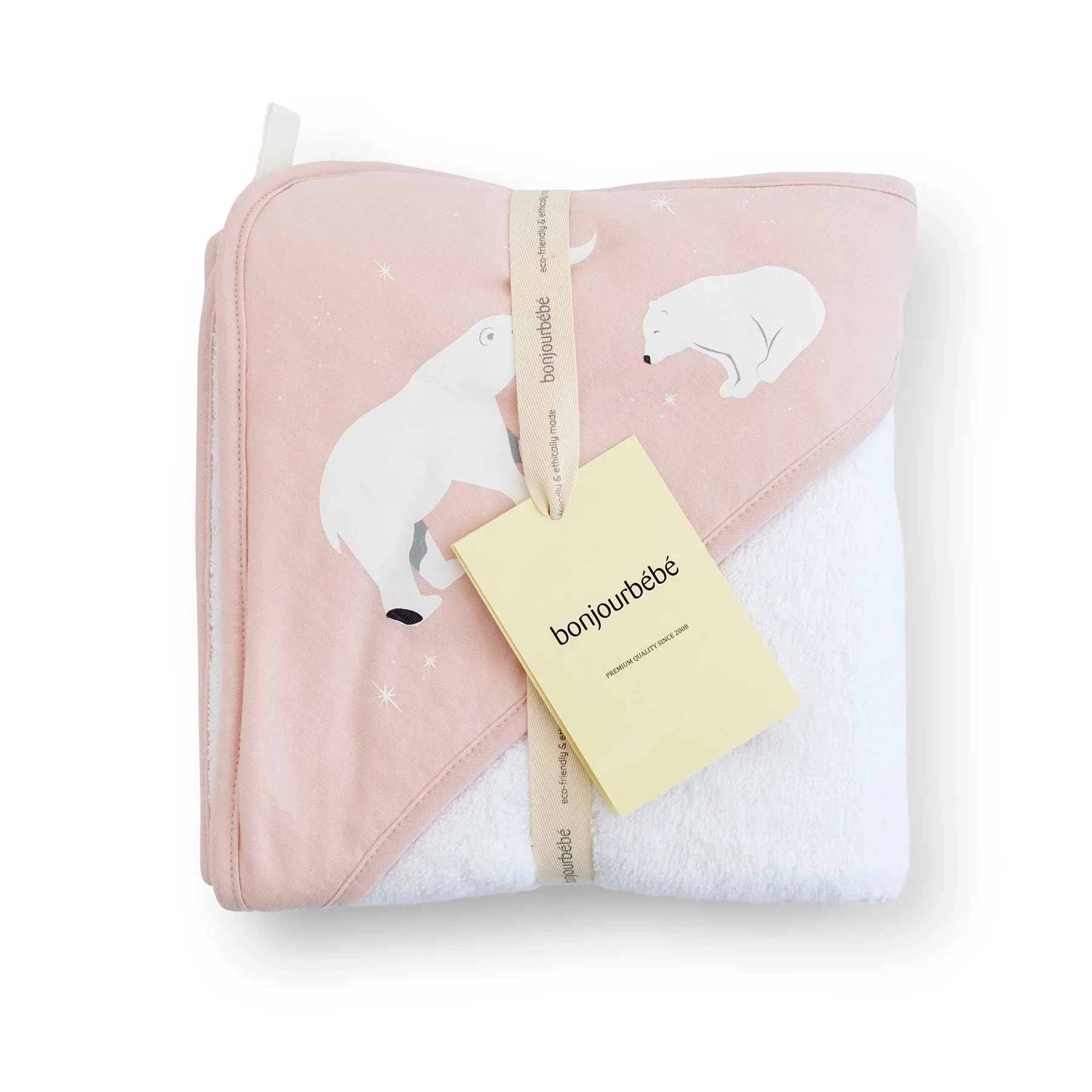 Toalla Con Capucha XL | Rosa - Saro - Image 2